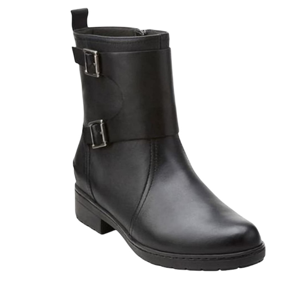 Clarks Merrian Betsy Black boot Sz 7 M Women’s